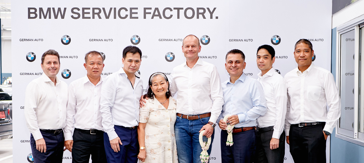 BMW Group Thailand and German Auto join forces to launch the German Auto Service Factory, the first BMW Service Factory in Thailand BMW GrouBMW Group Thailand and German Auto join forces to launch the German Auto Service Factory, the first BMW Service Factory in Thailandp Thailand names Mr. Bernhard Teriet as new Chief Financial Officer